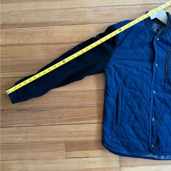 Vince Mixed-Media Wool Bomber Jacket - Picture 7 of 7